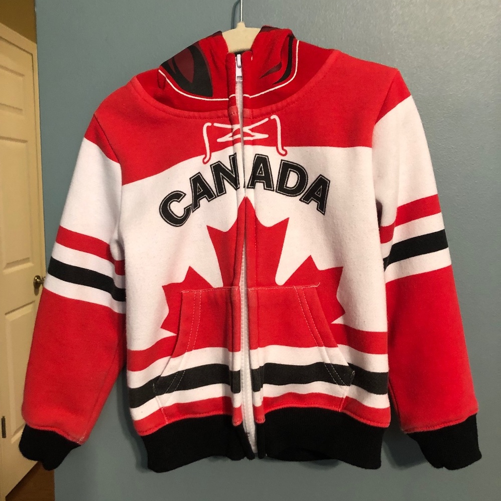 Canada hockey hoodie 3T